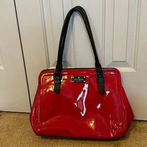 Kate Spade Patent Leather Medium Tote